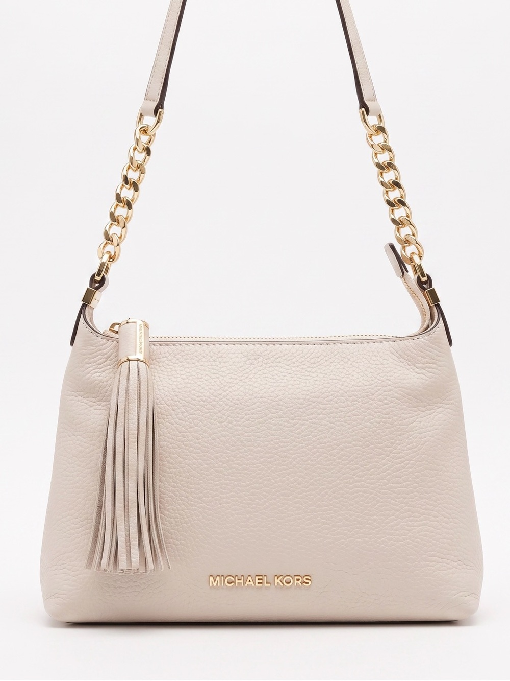 MICHAEL KORS WESTON LEATHER CROSSBODY PURSE